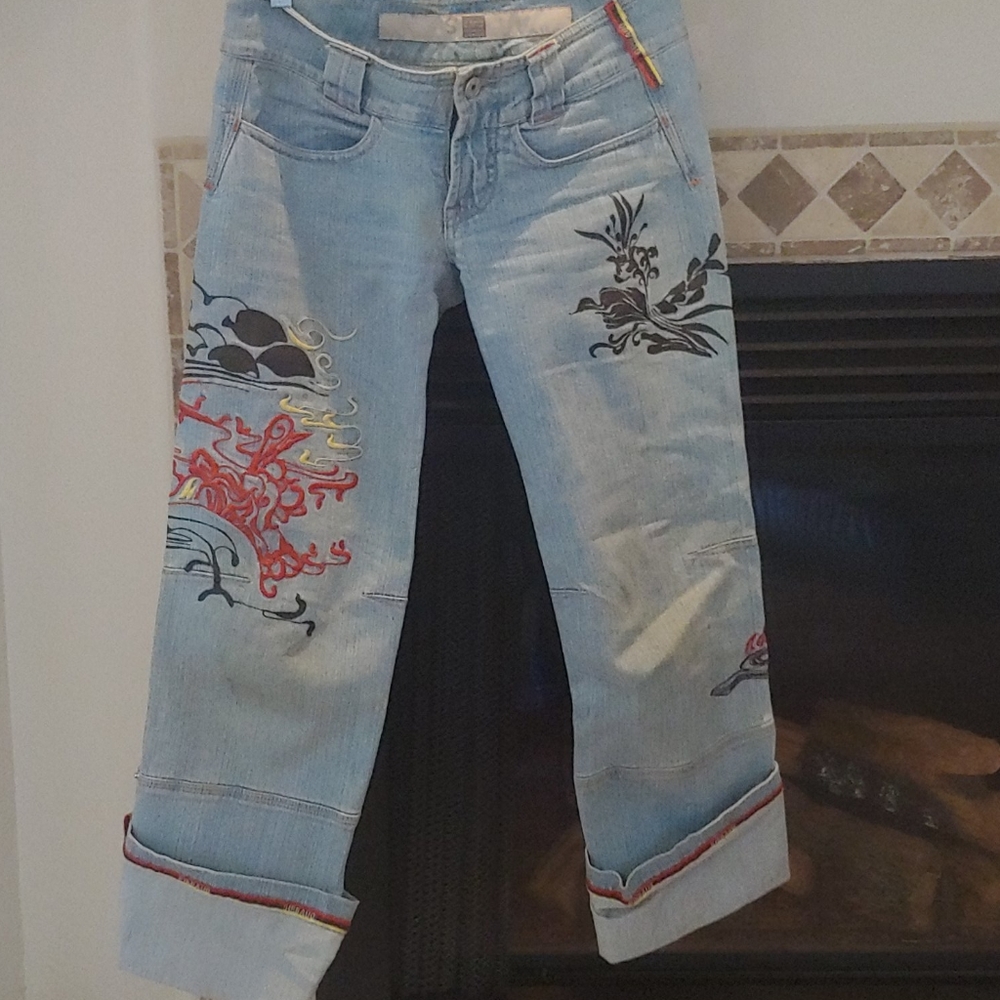 Girbaud adjustable length jeans